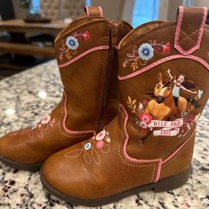 Leather Cowboy Spirit Boots